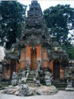 Temple at the Monkey Forest